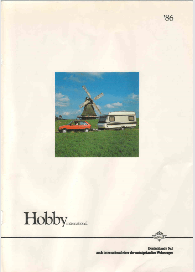 Hobby Caravan 1986