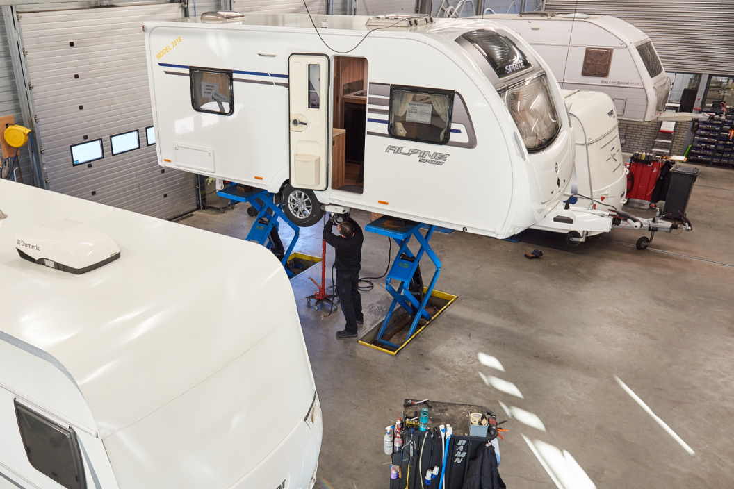 caravan onderhoud