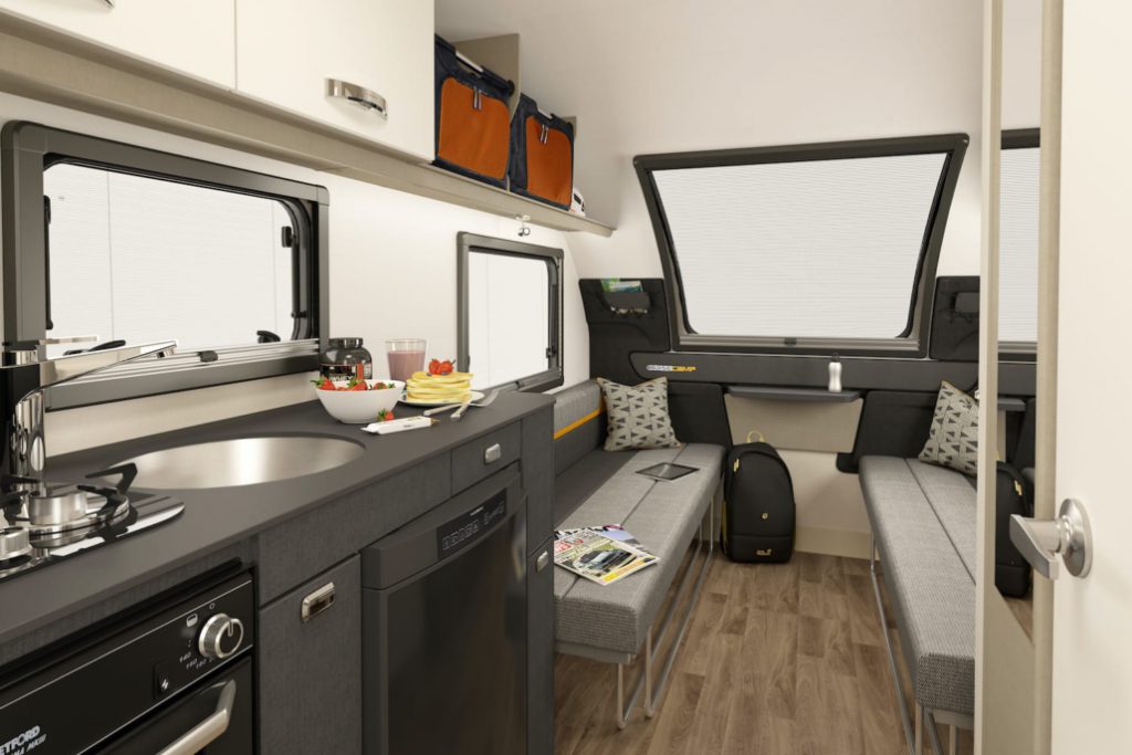 Sprite Basecamp 2021 caravan